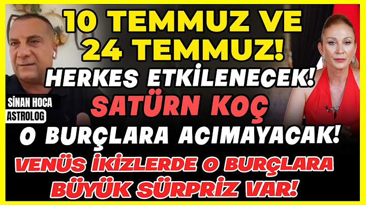10 Temmuz ve 24 Temmuz! Herkes Etkilenecek! Satürn Koç O Burçlara Acımayacak!