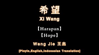 Download lagu Xi Wang【希望】【Harapan/Hope】王傑 Wang Jie [Pinyin,English,Indonesian Translation]
