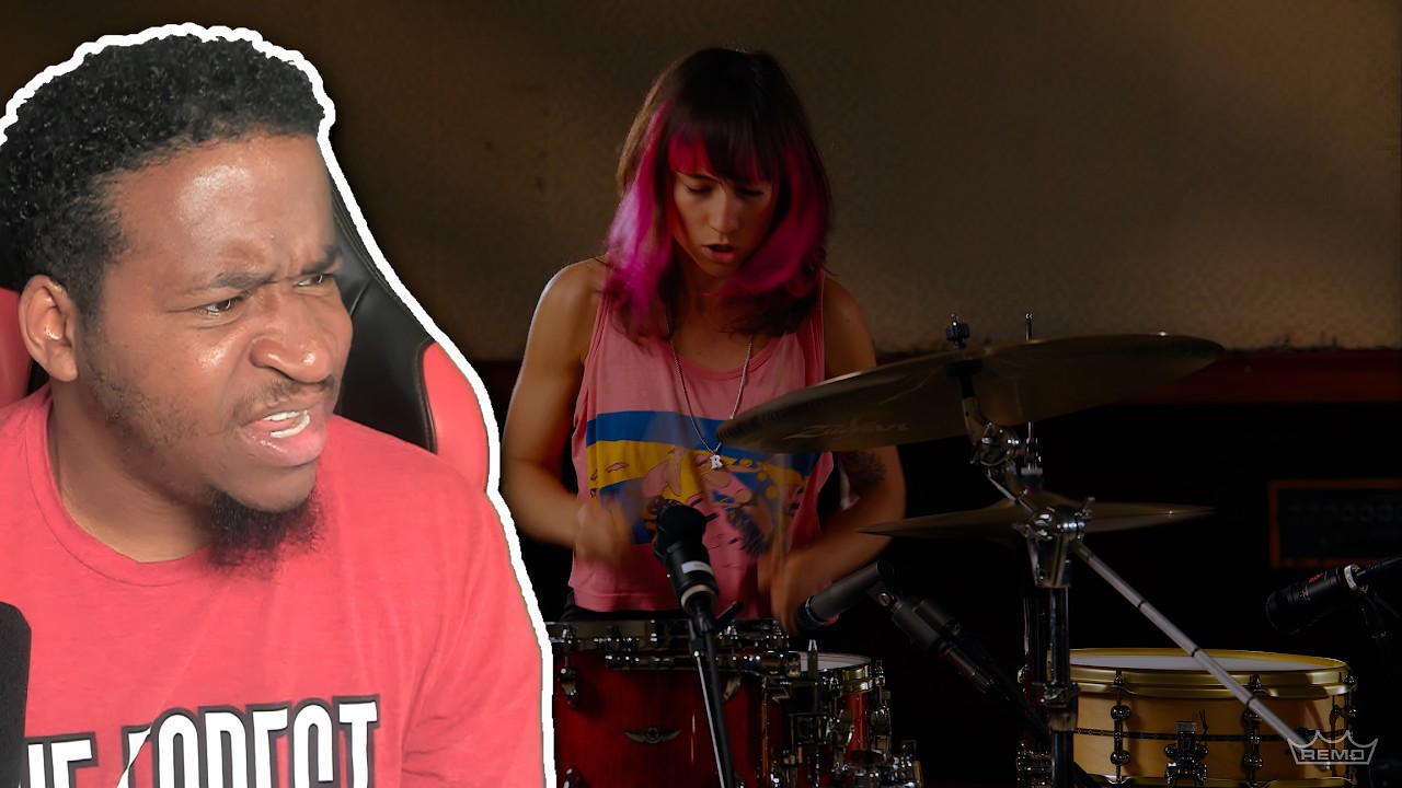 Nah… She Just Violated The Drums 😳🔥