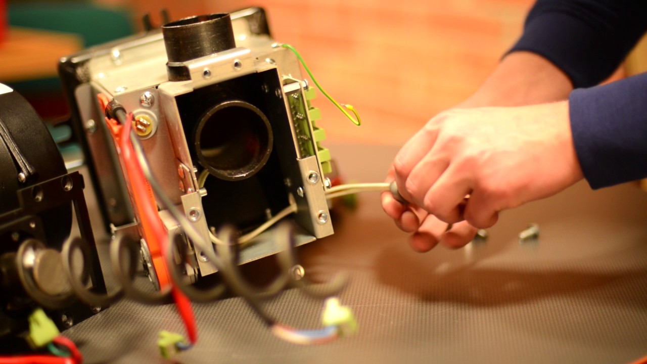 Wymiana zapalarki w palniku peletowym Klimosz - instrukcja