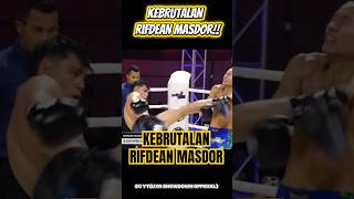 KEBRUTALAN RIFDEAN MASDOR DI UXR SHOWDOWN MALAYSIA!! #fypシ #combatsports #trendingshorts