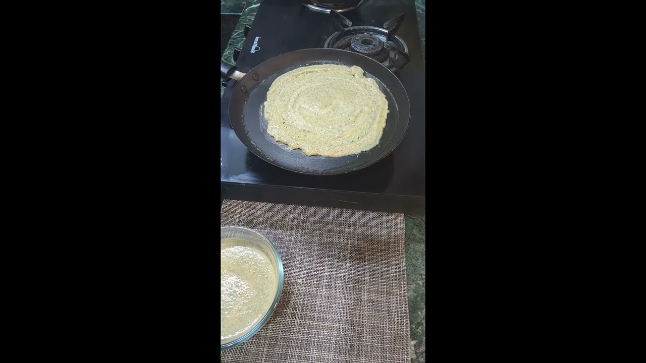 # recipe # shorts # healthy full of protein # moong dal chilla dosa style mei