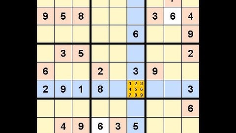 How to Solve Los Angeles Times Sudoku Expert December 3, 2021