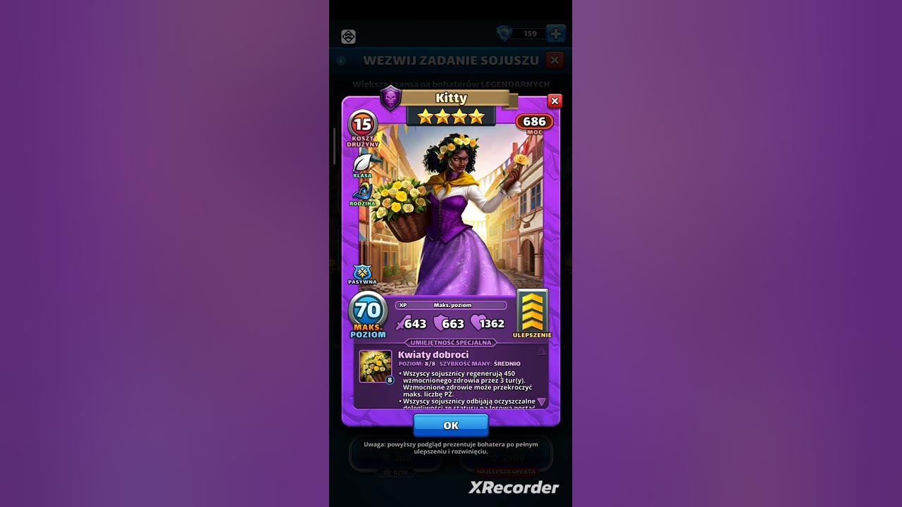 Empires and Puzzles Kitty & Villiers Short Review MUSKETEERS Kitty