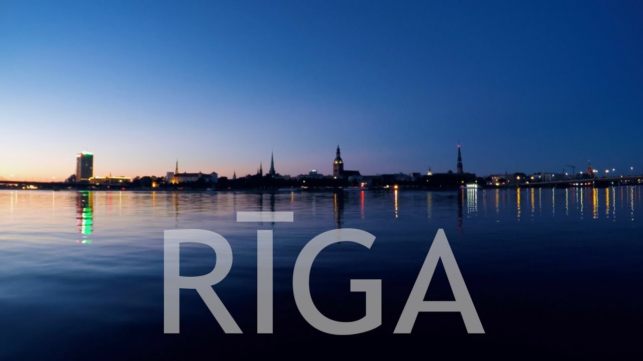 Riga time lapse 2017