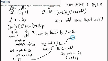 Comp Strat: Guess and Check (Number Theory AIME 2015)