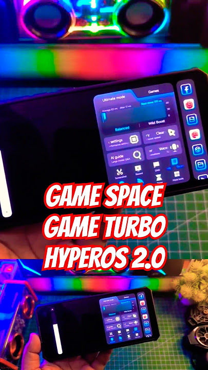 Game Space Game turbo HyperOS 2.0 Keren Banget Tampilan Baru! #gamespaceupdate #hyperos2