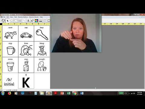 /k/ initial position (back scraper sound)