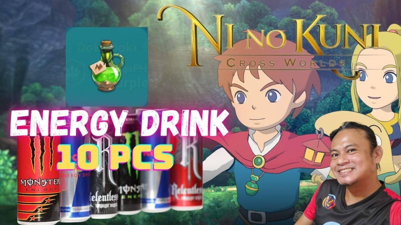 Ni no Kuni Energy Drink 10pcs Quest Tagalog YouTube