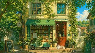 Cat & Summer Reading Corner 🍃📖 lofi cat music - lofi beats for Reading/ Relax/ Study