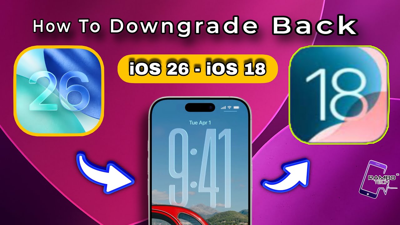 How to Downgrade iOS 26 to iOS 18 Without Losing Any Data YouTube