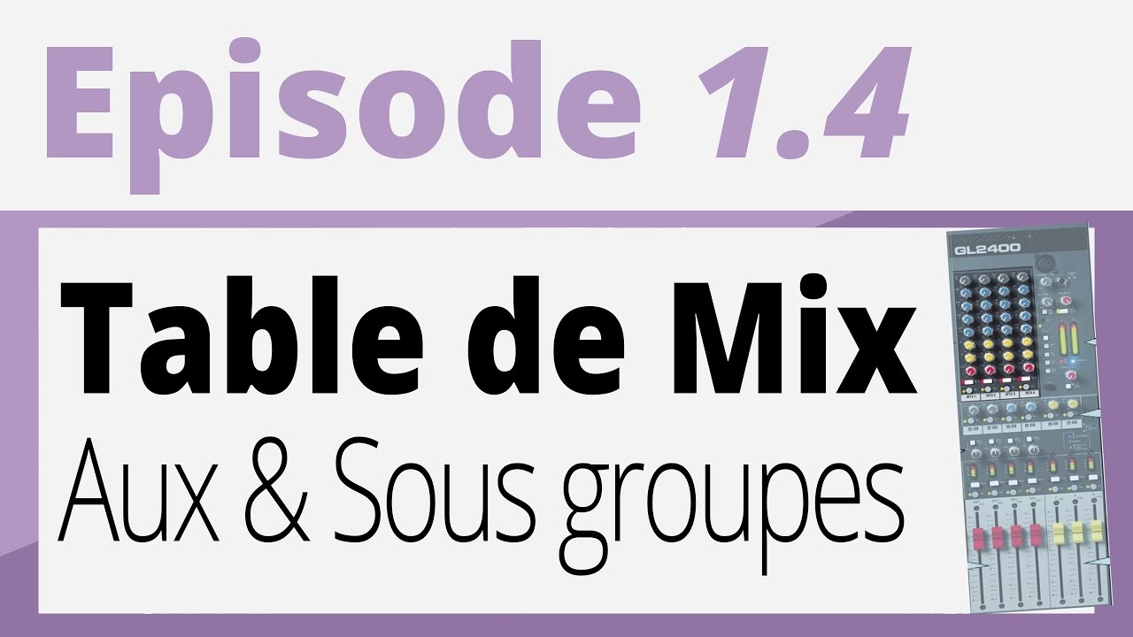 TUTORIEL #5 - Récupérer le son depuis une table de mixage vers un  smartphone - Ecclesia Sound