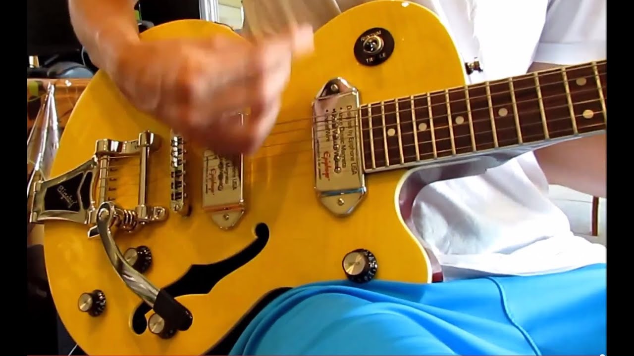 Epiphone Wildkat Unbox and Quick Fixes - YouTube
