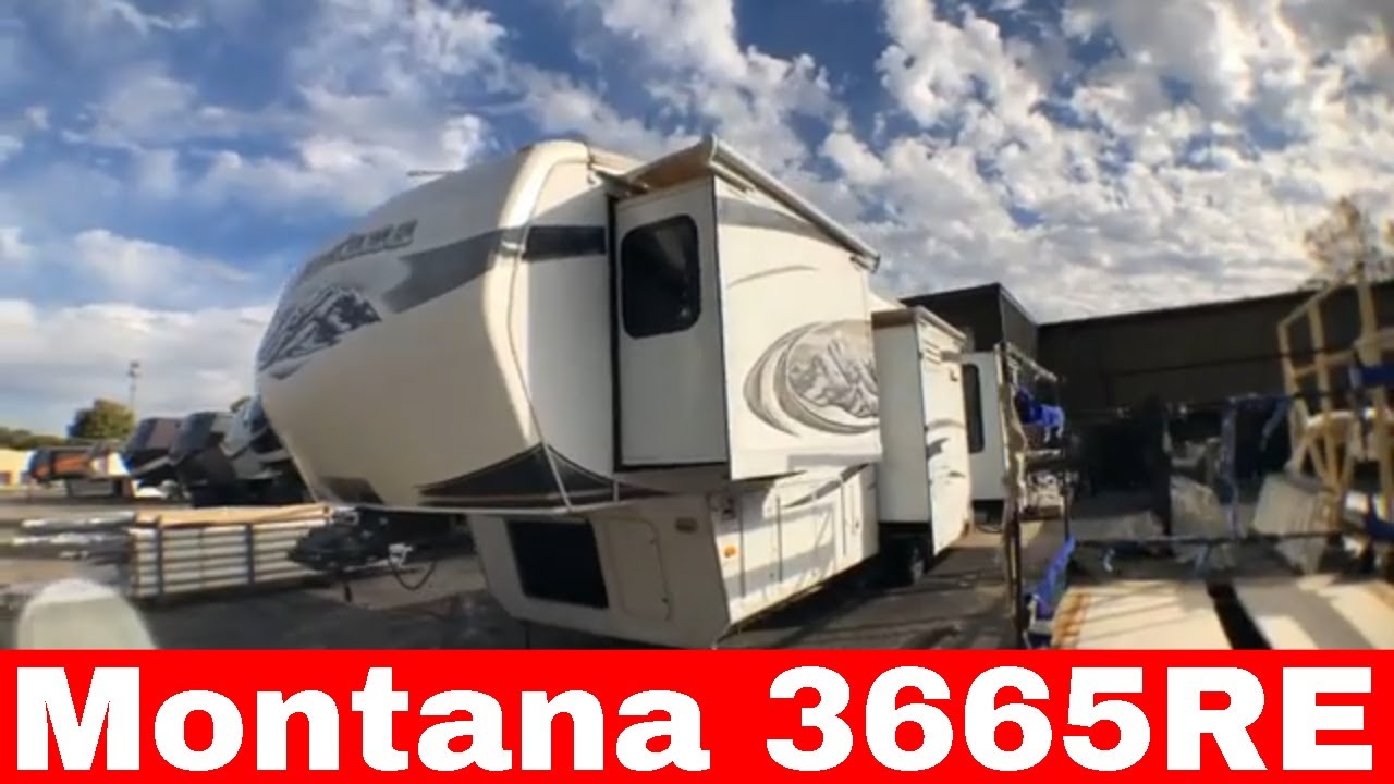 2010 Keystone Montana 3665RE - Used Fifth Wheel - 1085 (4 slide outs ...