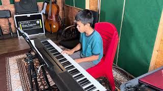 Adruce Learning Solo On Keyboard