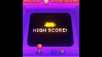 Taco game | Animation in After Effects | Skillshare project