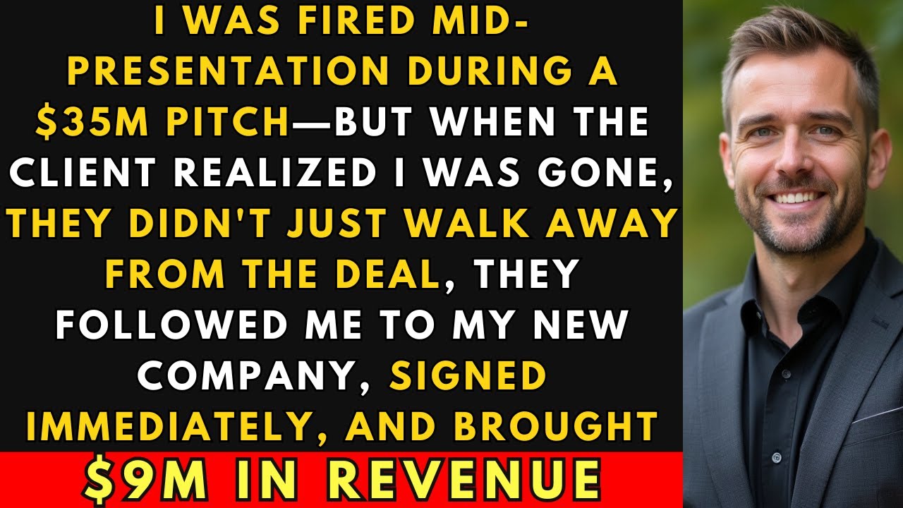Fired Mid-Presentation on $35M Deal—Client Walked & I Built $9M Company to Beat Them!