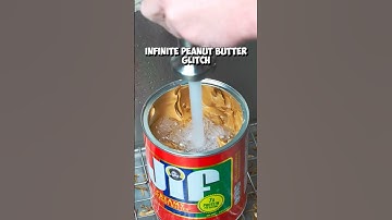 NEVER run out of peanut butter #peanutbutter #satisfying