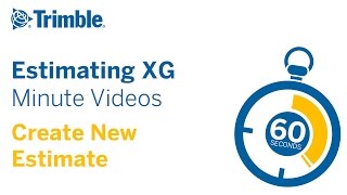 Estimating XG - Create new estimate