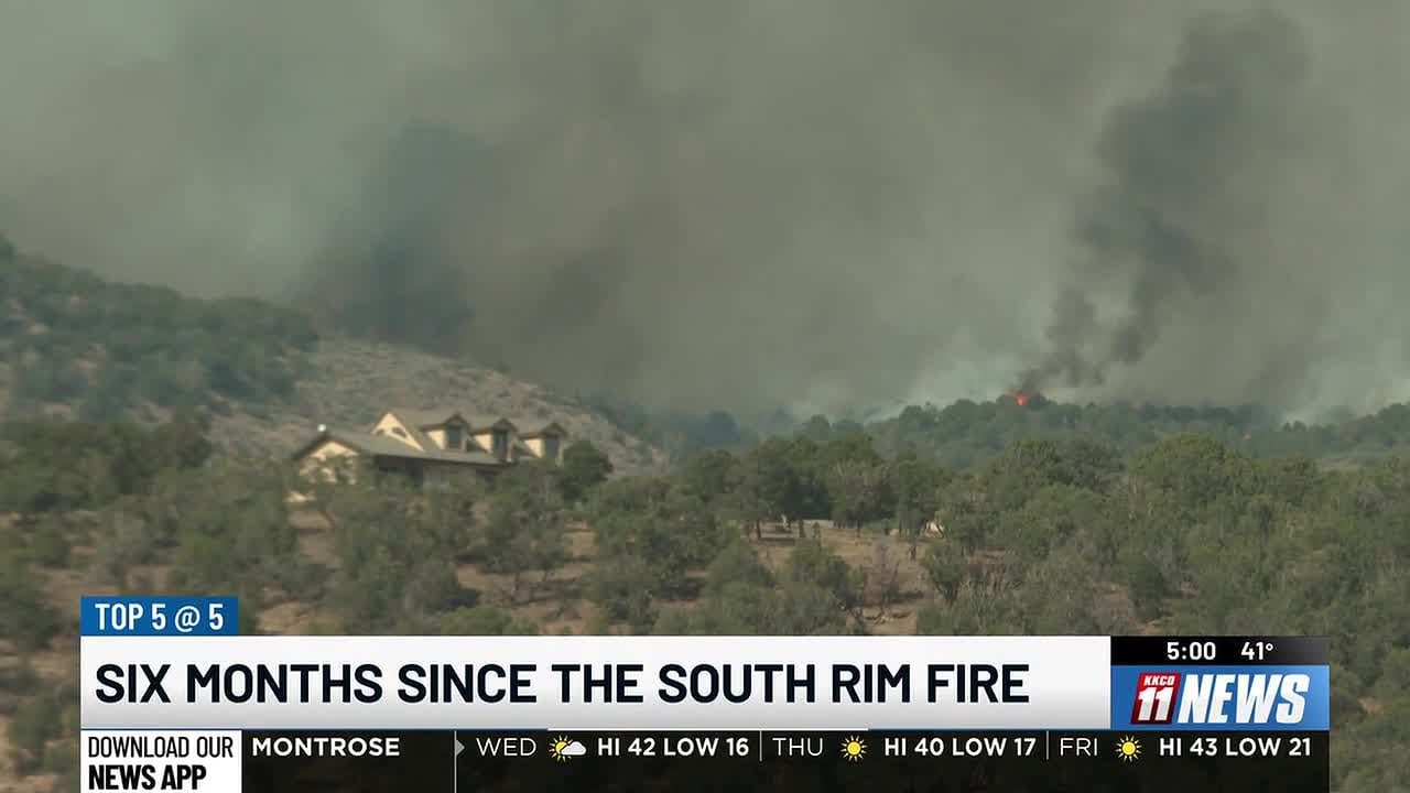 Six months later, restoration continues after South Rim Fire in Black ...