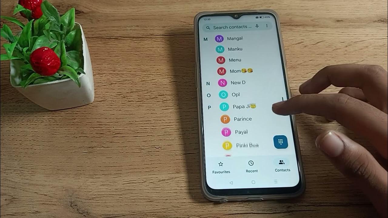 how-to-delete-contact-number-in-realme-c35-phone-connect-number-delete