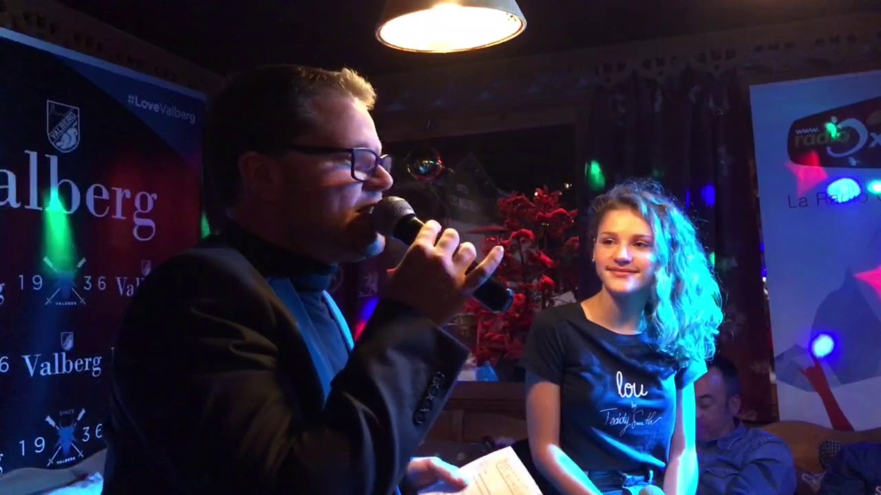 Lou a enchanté les enfants à Valberg