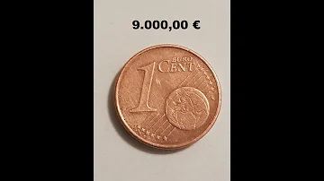 Welche 1-Cent-Münze ist 6000 Euro Wert?