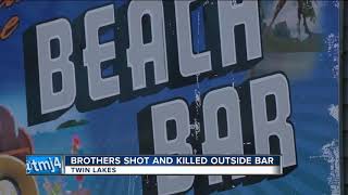 2 brothers killed, suspect arrested in shooting outside Kenosha County bar