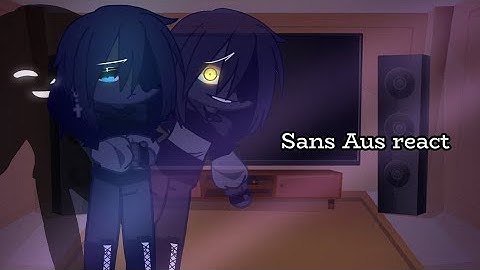 Sans Aus react to Nightmare | My memes | FT. Nightmare Sans Angst