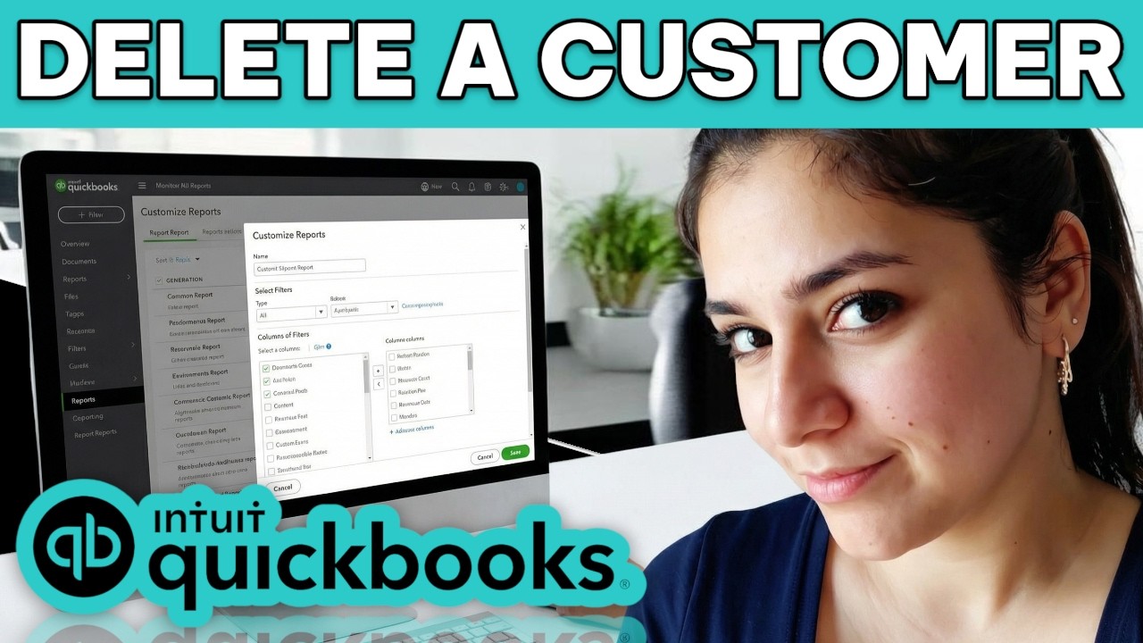 Как удалить клиента в QuickBooks Online