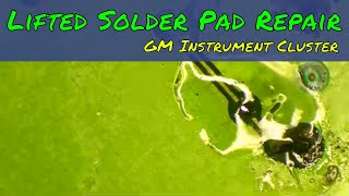 Running Jumpers for Lifted Pads: Fixing The Instrument Cluster "Repair"