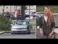 Woman Ruins Friend's Car By Stomping On It Over a John Mayer CD