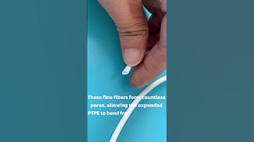 Expanded PTFE tube  #dankai #ptfe #eptfe