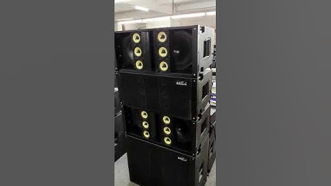 Admark 3 way line array , active, waterproof.