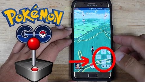 PokeMon Go Add A JoyStick Play At Home Cheat Hack! Plus Change Location