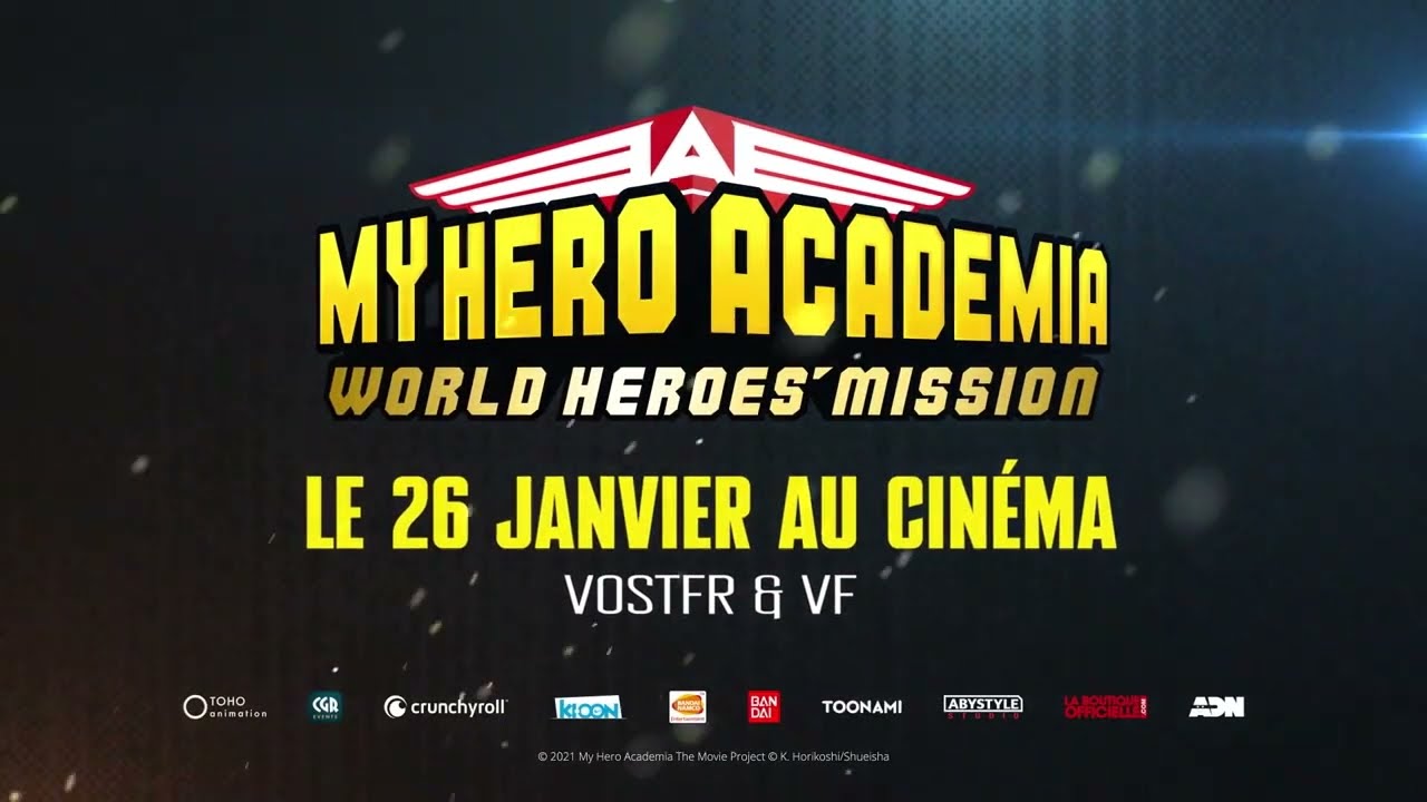 TRAILER LEGENDADO DO 3º FILME DE BOKU NO HERO ACADEMIA!!!  Legendamos o  mais novo trailer do filme Boku no Hero Academia: World Heroes' Mission!  Bora assistir de novo pra entender melhor