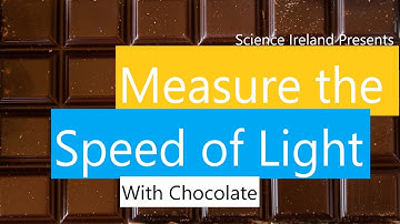 Measure the speed of light with Chocolate