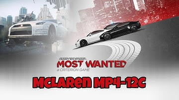 Need for Speed Most Wanted Mobile | #20 McLaren MP4-12C Gameplay