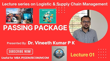 Logistics & Supply Chain Management Passing Package | Important Questions & Answers | MBA 2025 BBA