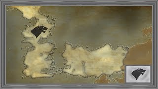 Game of Thrones : "The North Remembers" (Stark) - Timelapse (EU4)
