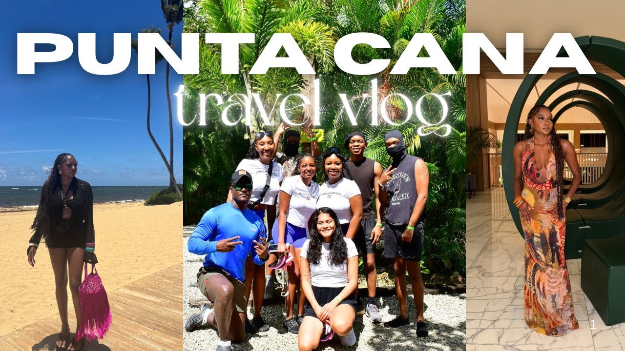 PUNTA CANA TRAVEL VLOG 🇩🇴 // finest resort + la hacienda park + boat party + club infinity & MORE