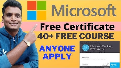 Microsoft free course with certificate | Microsoft cloud skill challenge 2021 | Free Certificate