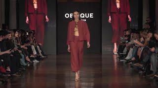 Golden Nightfall By Oblique, Milan Fall/Winter 2024-25 | Fashiontv | Ftv