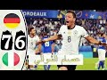 ملخص مباراة لاثارة و الجنون المانيا و ايطاليا 7 6 ربع النهائي يورو 2016