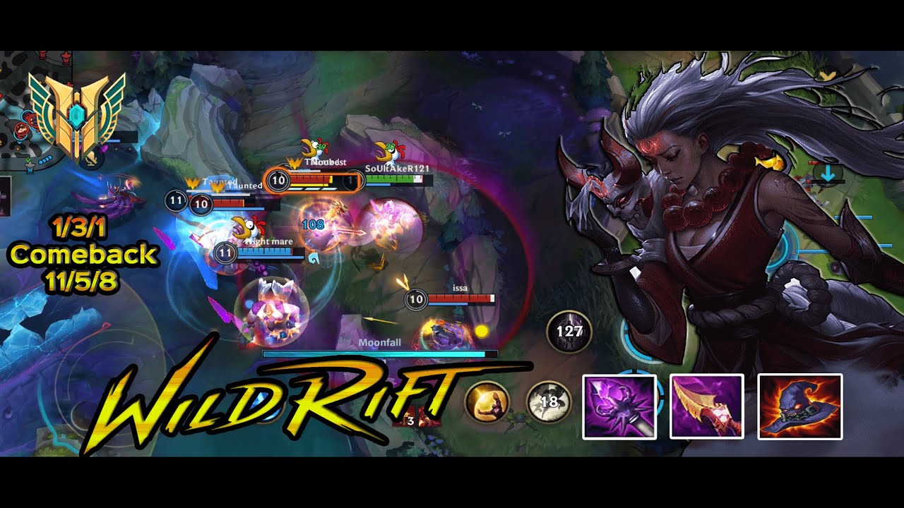 BEST DIANA BUILD | MOST BROKEN MID LANE |  SOLO Q | Wild Rift | League of Legends Mobile Gameplay