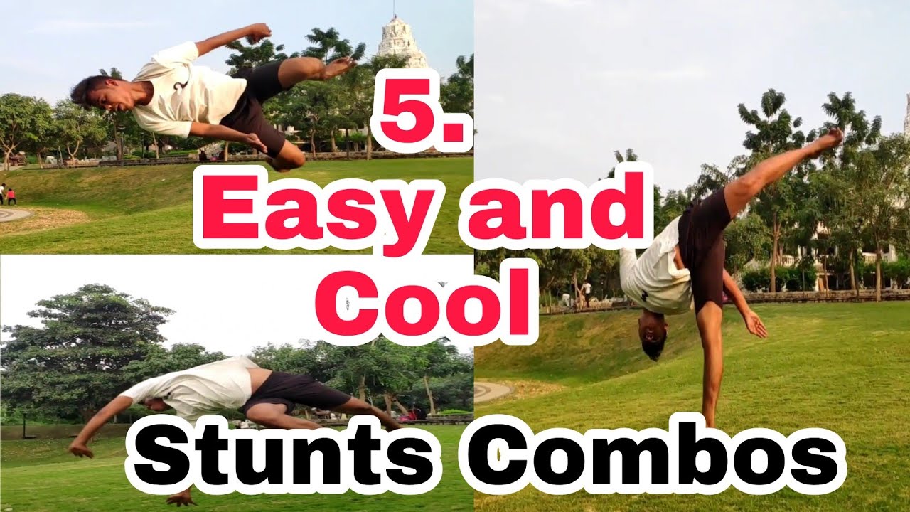 5 Easy and Cool Stunts Combos🔥||Sam chauhan
