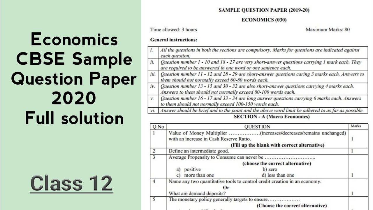 Sample papers