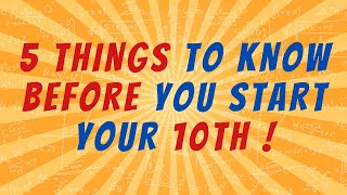 5 things to know before you start your 10th standard | Strategy | Plan by Yogesh Sir's Backbenchers 15,381 views 1 month ago 16 minutes