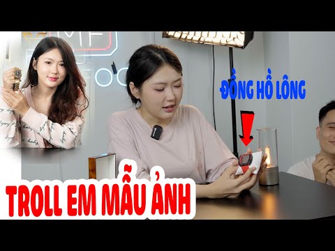 Vĩnh Troll Em Mẫu Ảnh Mới Vào Làm - Bắt Review Đồng Hồ Lông 