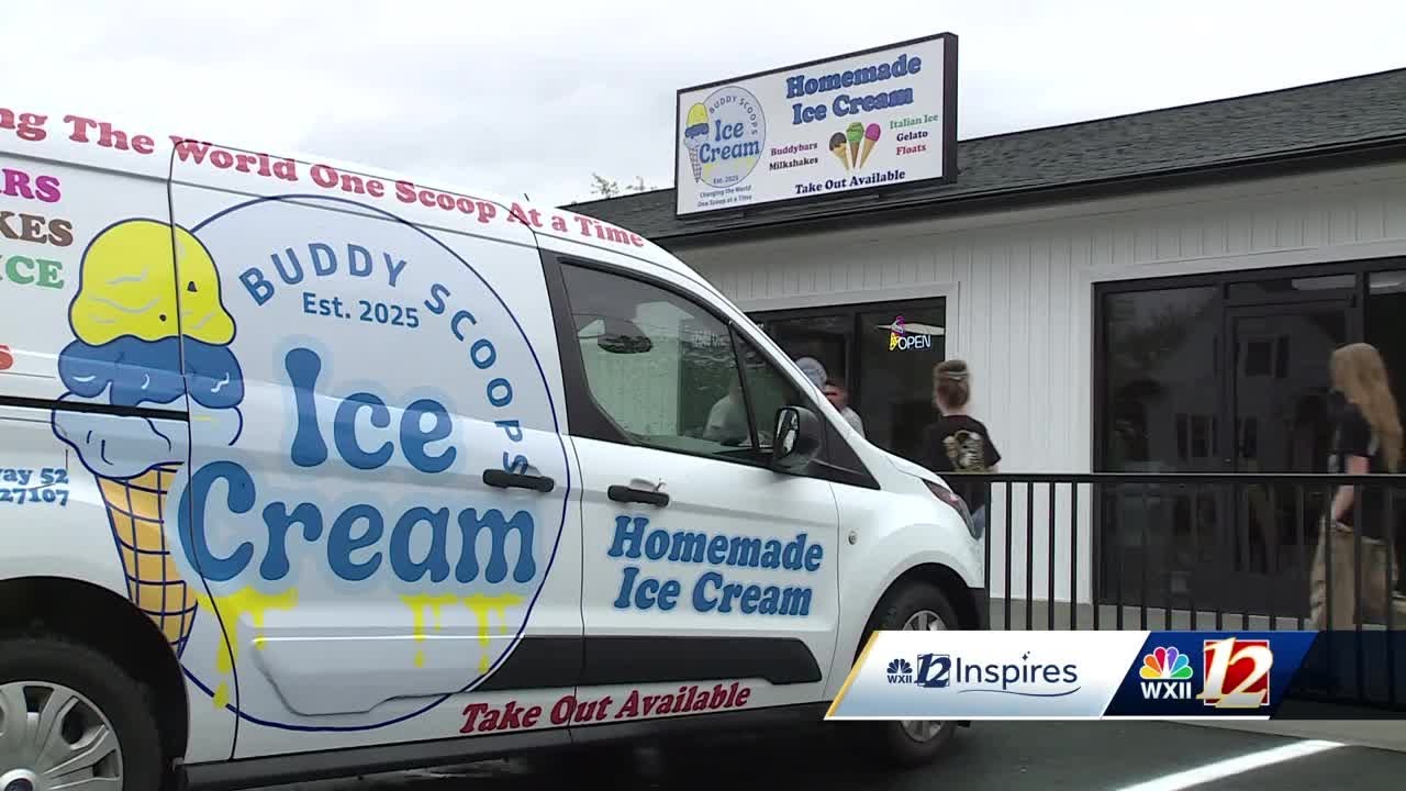 Buddy Scoops Ice Cream Shop open in Winston-Salem